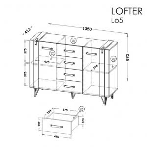 Dolmar Komoda Lofter LO5 #1 small