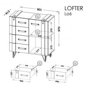 Dolmar Komoda Lofter LO6 #1 small