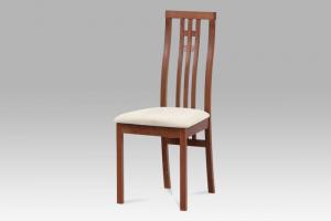 Jedálenská stolička BC-2482 drevo / látka Autronic Buk