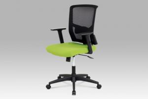 Kancelárska stolička KA-B1012 látka / plast Autronic Zelená