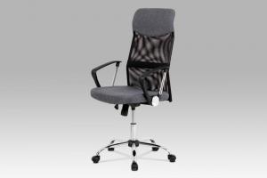 Kancelárska stolička KA-E301 látka / kov Autronic Sivá