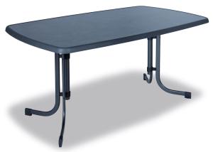 Záhradný stôl skladacie PIZARRA kov / sevelit Dajar 150x90x73 cm