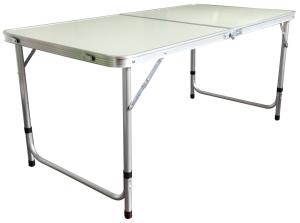 Kempingový stôl MDF / hliník Rojaplast 120x60x70 cm