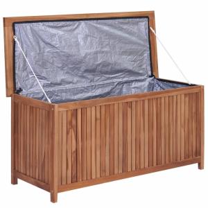 Záhradný úložný box teak Dekorhome 120 cm #3 small