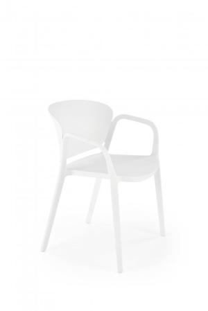 Stohovateľná jedálenská stolička K491 Halmar Čierna #1 small
